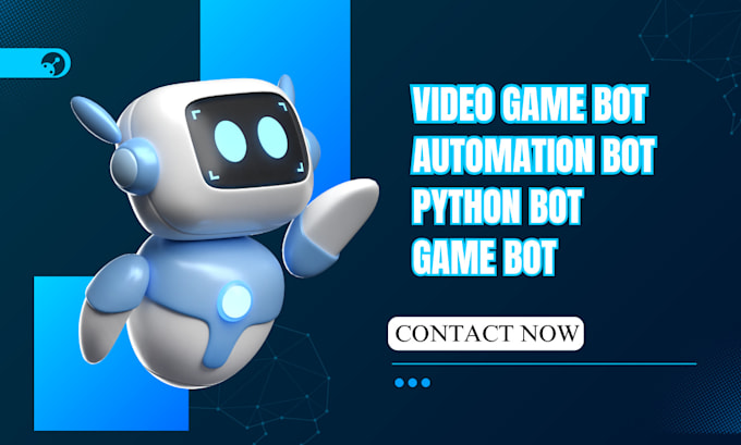 Gig Preview - Do video game bot python bot automation roblox game bot attack bot godot engine