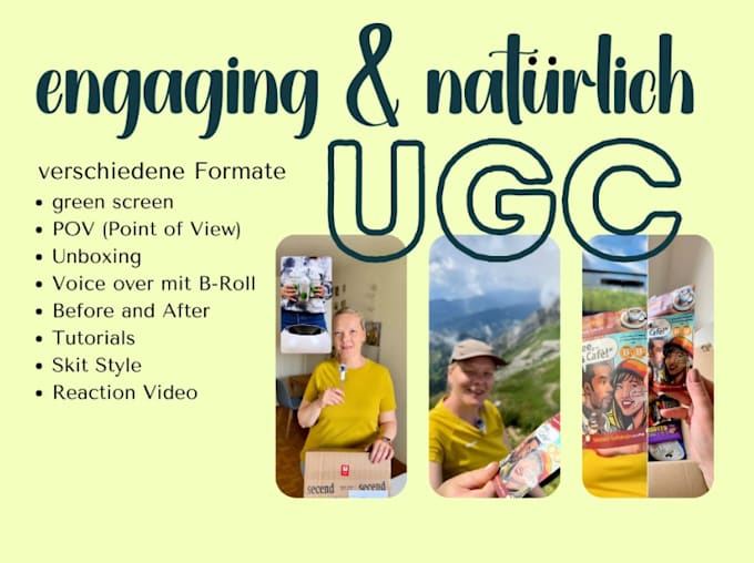 Gig Preview - Create ugc unboxing product review tutorial video ad tiktok