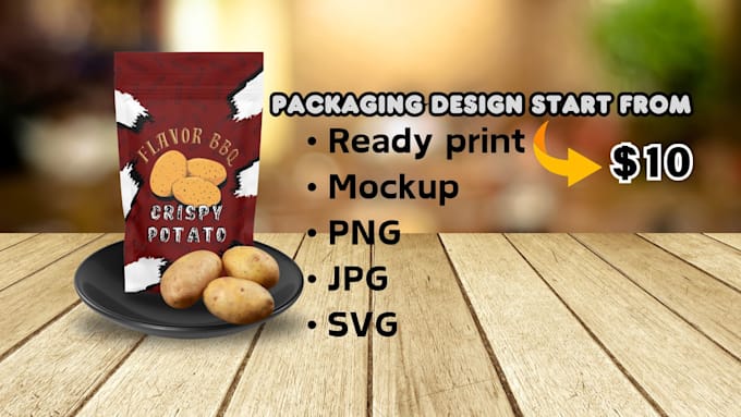 Gig Preview - Create a product packaging design