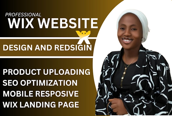 Gig Preview - Wix website design, wix SEO, wix website redesign wix website development