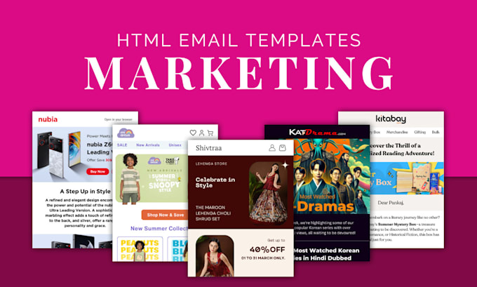 Bestseller - create custom marketing html email templates