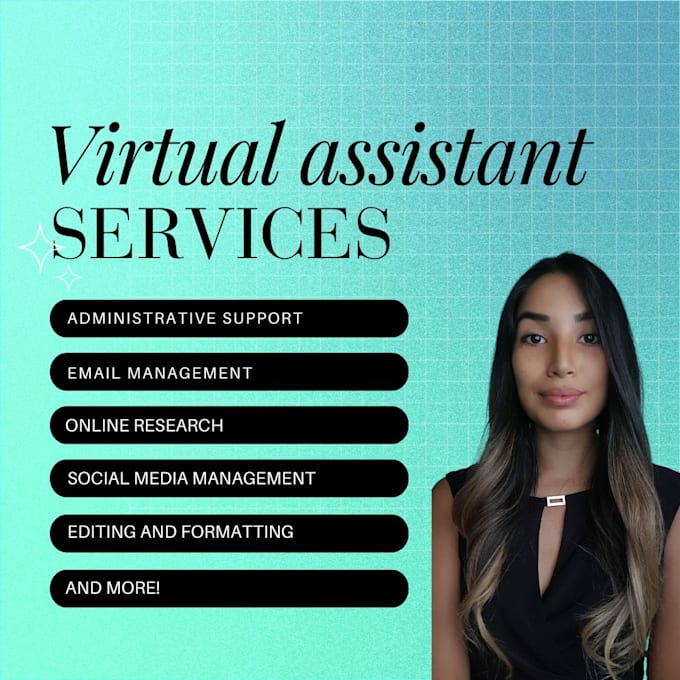 Gig Preview - Provide reliable virtual assistance to streamline your tasks