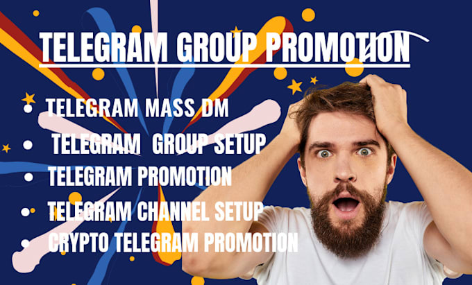 Gig Preview - Do telegram promotion, mass dm, discord mass dm, telegram promotion