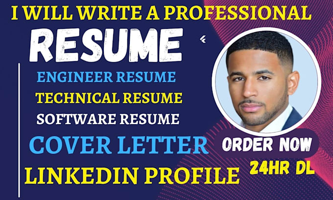 Gig Preview - Offer a engineering resume, tech resume, software engineer resume