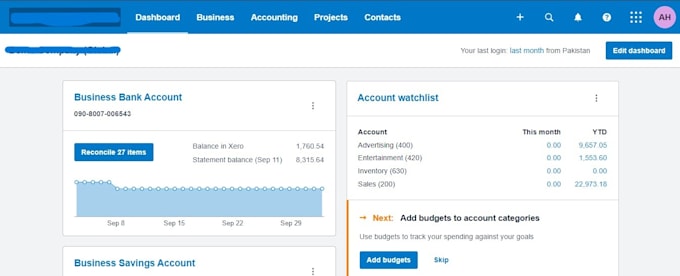 Gig Preview - Setup and automate your financial system and accounts in xero