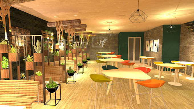 Gig Preview - Do the interior design and 3d rendering