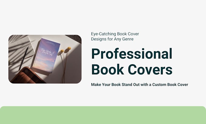 Gig Preview - Make your book stand out with a custom book cover