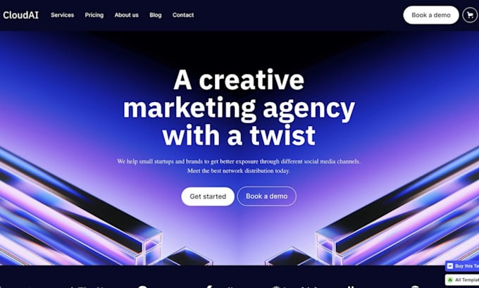 Bestseller - build up digital marketing agency or smma agency website