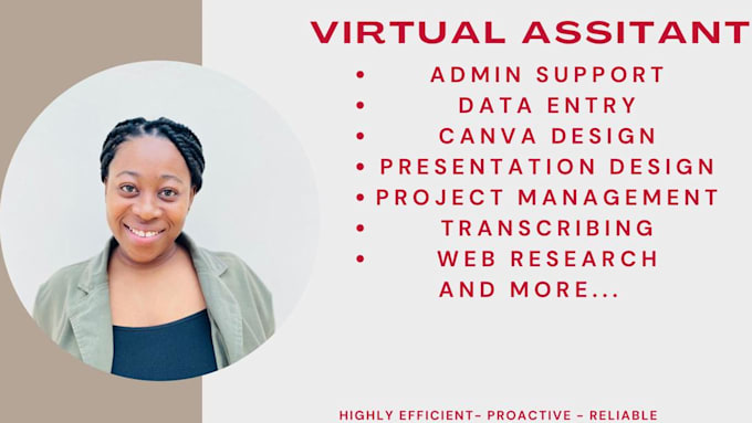 Bestseller - be your dedicated virtual administrative assistant