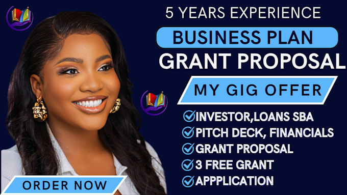 Gig Preview - Prepare winning business plan, grant proposal, pitch deck, sponsorship proposal