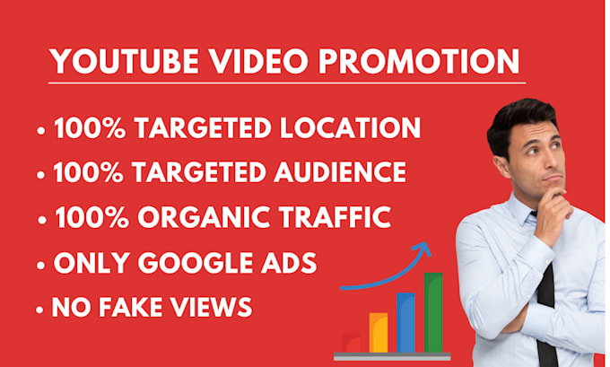 Gig Preview - Do youtube video promotion and SEO for organic growth with google ads