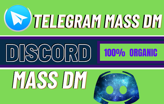 Bestseller - do discord mass dm, nft discord mass dm, telegram mass dm, discord promotion