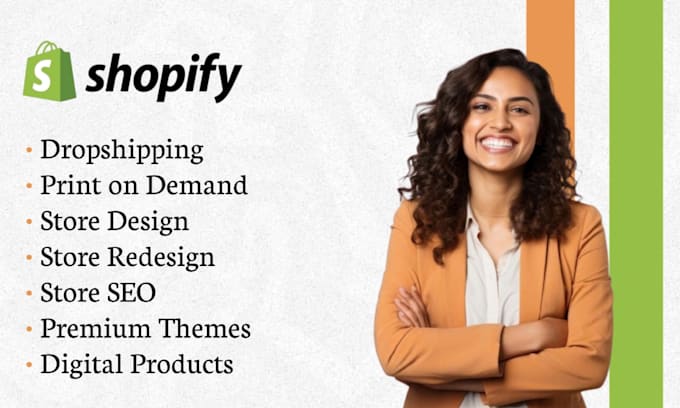 Bestseller - setup shopify print on demand website or store using printiful