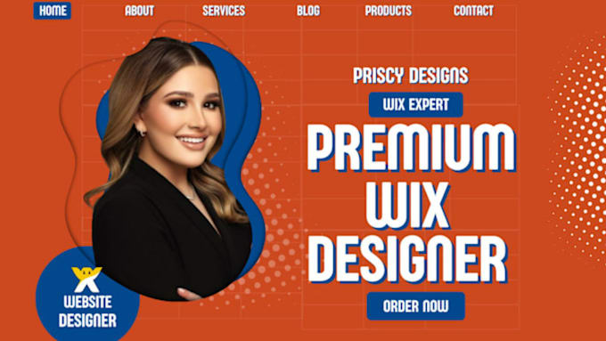 Gig Preview - Wix website redesign, wix store, wix design, website design, wix website expert