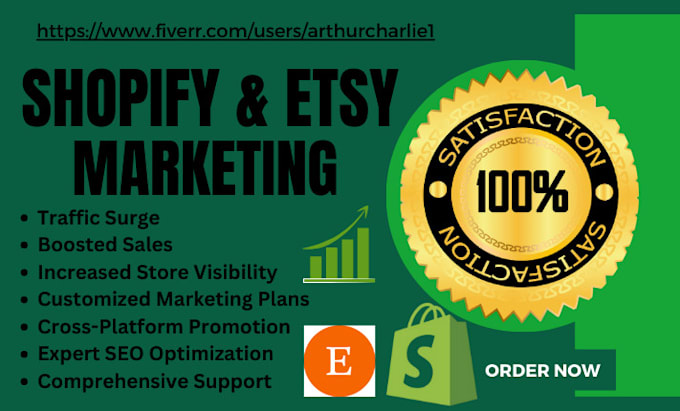 Gig Preview - Do organic promotion, shopify marketing, tiktok dropshipping and website traffic