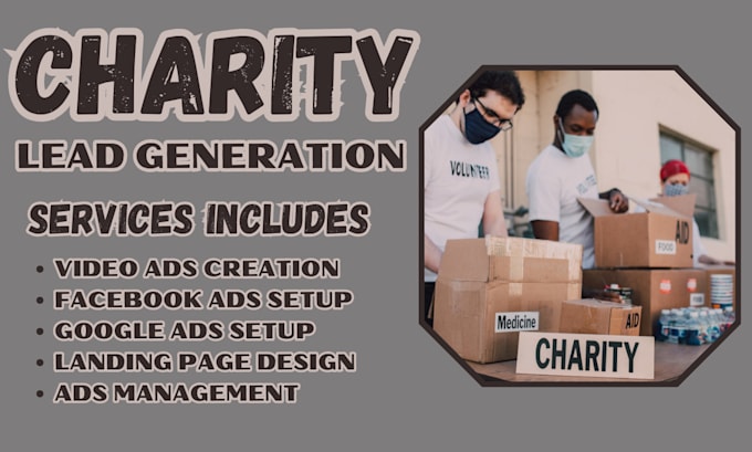 Bestseller - charity leads donation leads fundraising leads charity facebook ads google ads