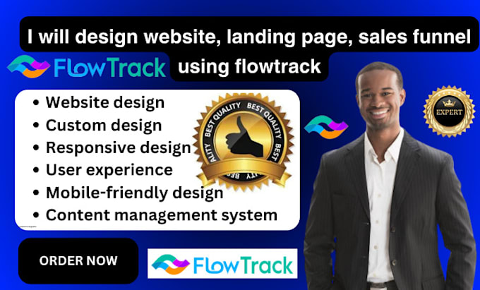 Bestseller - do flowtrack website design