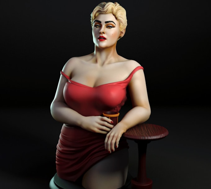 Bestseller - be your 3d image sculpter, nsfw, 3d printable model, stl file, zbrush sculpture