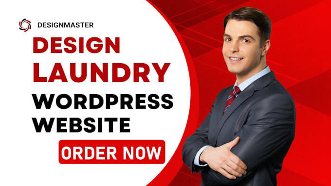 Bestseller - design exclusive laundry wordpress website dry cleaning service website