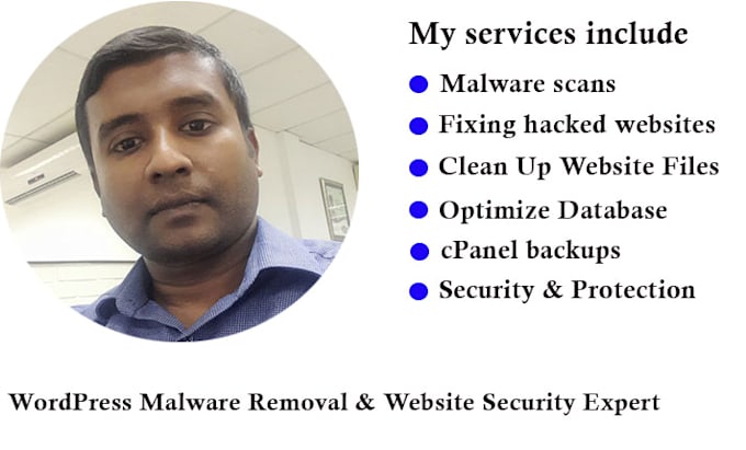 Gig Preview - Remove wordpress malware, clean up website cpanel files