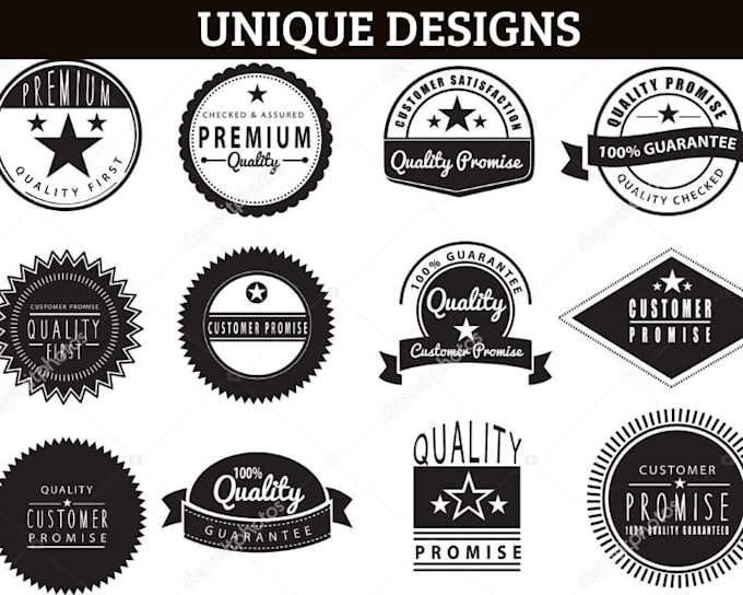 Gig Preview - Design unique business and product sticker, patch, badge