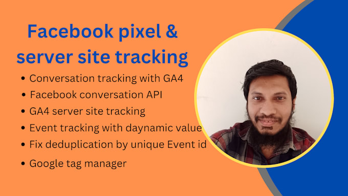 Gig Preview - Setup facebook pixel, google analytics 4, tag manager, conversation tracking