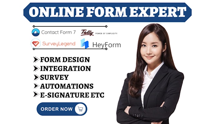 Gig Preview - Create heyforms formstack feathery io tally contact form 7 typeform jotform quiz