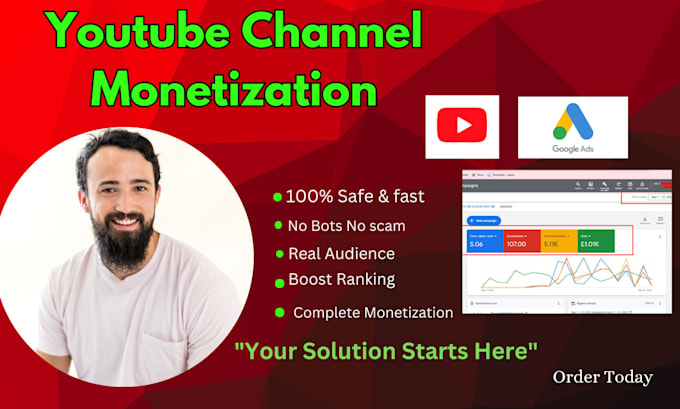 Bestseller - complete youtube channel monetization