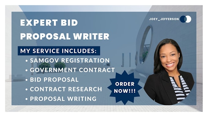 Gig Preview - Bid proposal for government contract, write your rfp, rfi, rfq