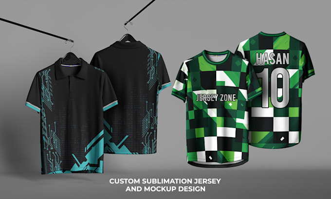 Gig Preview - Design your custom jerseys for your team or brand