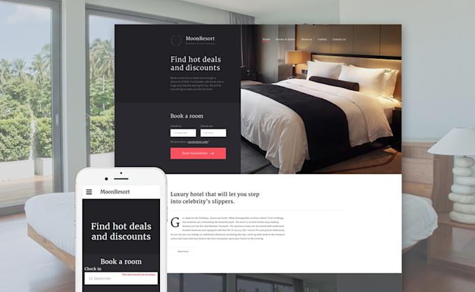 Bestseller - build vacation rental website, airbnb, travel website, hotel booking website