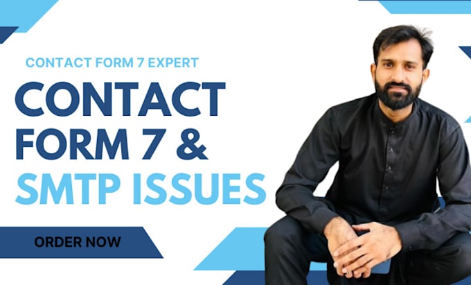 Gig Preview - Create or fix wordpress contact form 7 issues and SMTP error