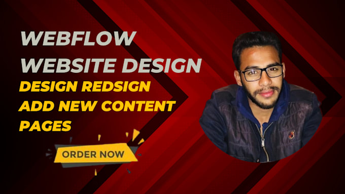 Gig Preview - Be your webflow expert, design or develop webflow website, figma to webflow