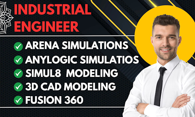 Gig Preview - Create arena, simul8, and anylogic simulations with monte carlo analysis, excel