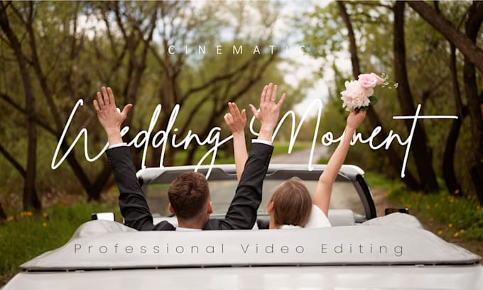 Gig Preview - Do dream wedding video editing