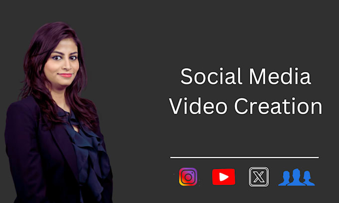 Gig Preview - Create engaging social media videos from scratch