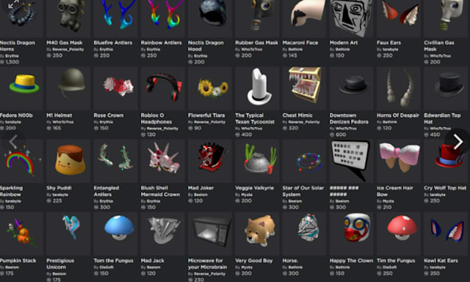 Gig Preview - Make ugc accessory or item for roblox