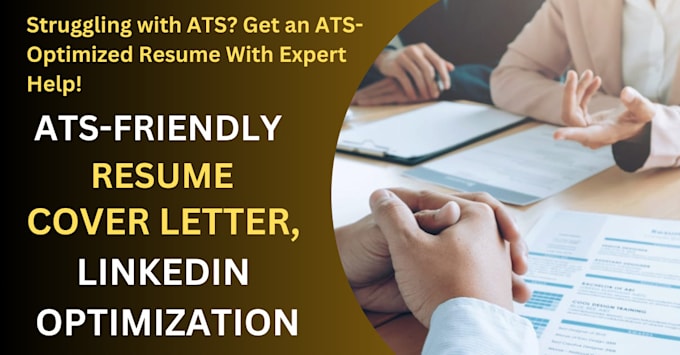 Gig Preview - Help you write an ats resume, cover letter and linkedin optimization