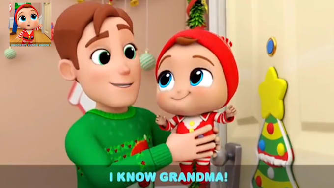 Gig Preview - Do 3d christmas animation 3d kids animation cartoon video 3d animation for kids