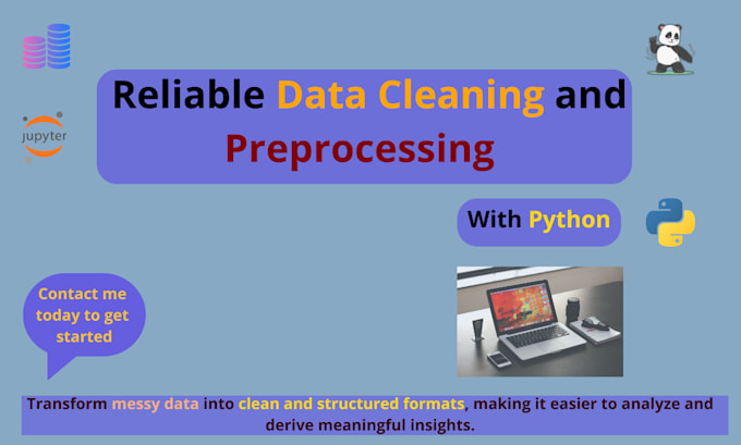 Gig Preview - Do reliable data cleaning and preprocessing with python