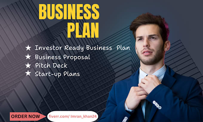 Gig Preview - Do an investor ready business plan, financial plan, and pitch deck