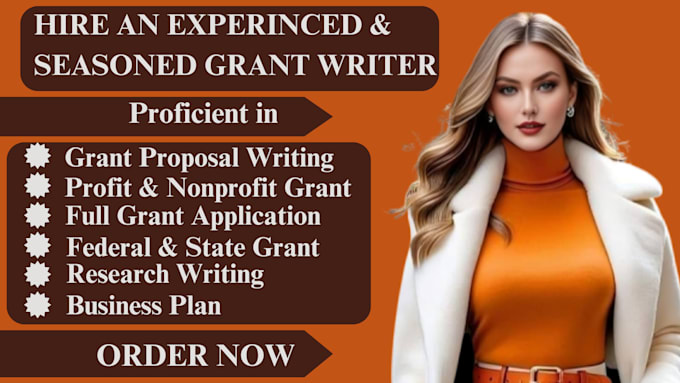 Gig Preview - Write expert grants for nonprofit, sbir,sttr, and 501c3 applications