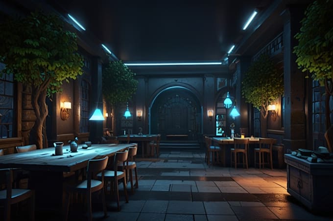 Gig Preview - Design 3d game environment in unity 3d or unreal engine and levels in unity 3d