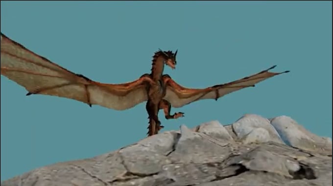 Gig Preview - Do realistic 3d animal animation, 3d cgi dragon animation, 3d animal model, vfx