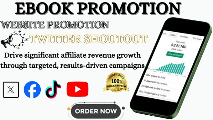 Gig Preview - Promote and advertised your ebook link, twitter shoutout tiktok affiliate