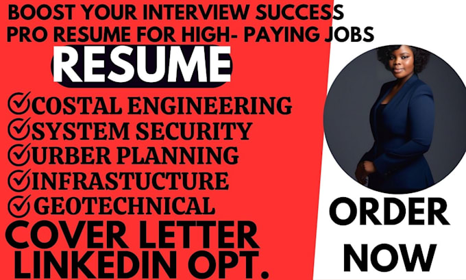 Bestseller - do engineering resume, software developer, technical manager, civil engineer cv