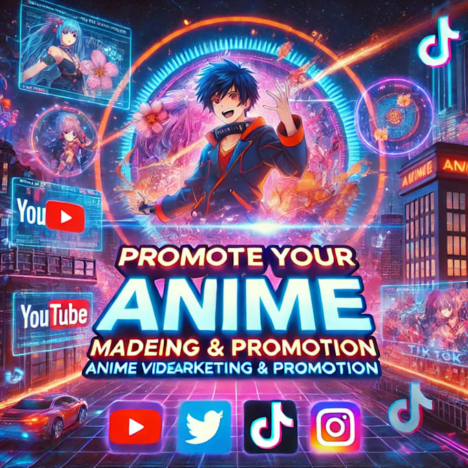 Bestseller - promote your youtube anime video, viral video, anime music