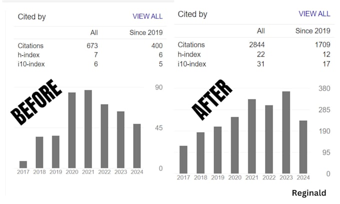 Gig Preview - Increase google scholar citations, backdated citations in peer reviewed journal