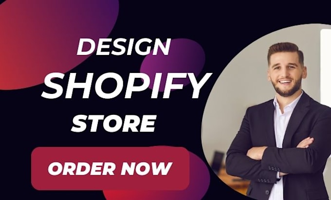 Gig Preview - Create shopify store, build shopify website design, shopify dropshipping website