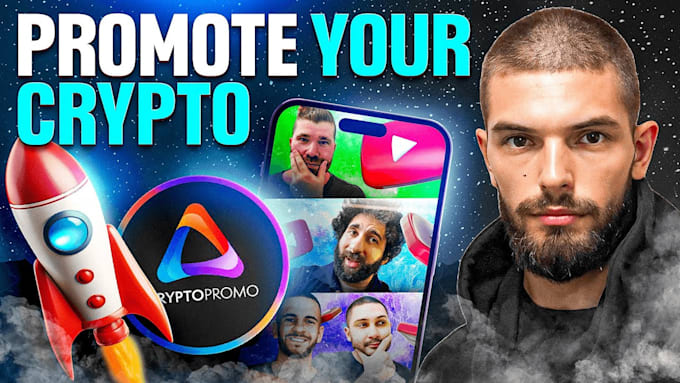 Gig Preview - Promote your crypto, meme, nft project on my youtube channel